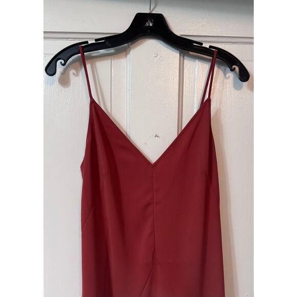 NWT Thakoon Rust Orange Slip Dress Size 4 - Picture 5 of 12